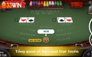 Tổng quan về baccarat trực tuyến